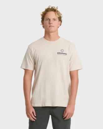 Camiseta de manga curta em malha premium Single Fin Shorts