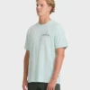 Camiseta de manga curta em malha premium Single Fin Shorts