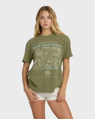 Camiseta de manga curta Flying to the Moon