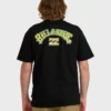 Camiseta de manga curta regular com arco encerado