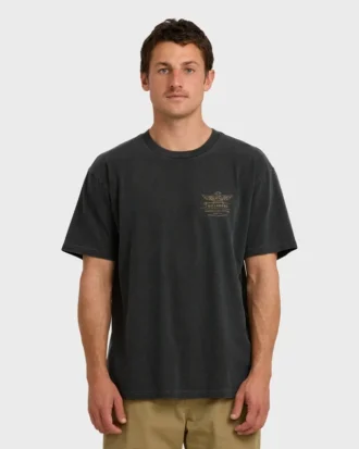Camiseta de manga curta regular Wingspan Garage