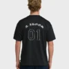 Camiseta de shorts em malha de malha A.I.