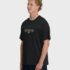 Camiseta de shorts em malha de malha A.I.