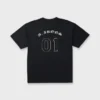 Camiseta de shorts em malha de malha A.I.