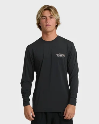 Camiseta de surf de manga comprida com corte largo Heritage