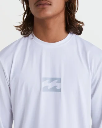 Camiseta de surf de manga comprida e corte largo All Day Wave
