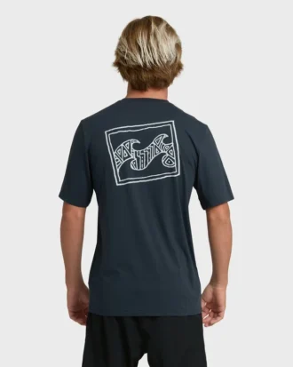 Camiseta de surf de manga curta e corte largo Crayon Wave Shorts