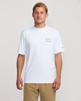 Camiseta de surf de manga curta e corte solto Runner Shorts