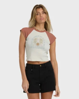 Camiseta Raglan de Manga Curta Forever Had