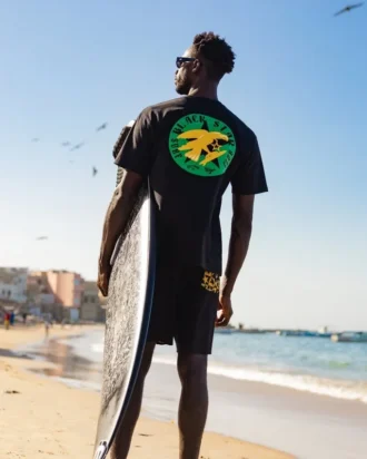 Camiseta Regular Billabong X Mami Wata Black Star