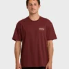 Camiseta Walled de manga curta regular com gola