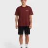 Camiseta Walled de manga curta regular com gola