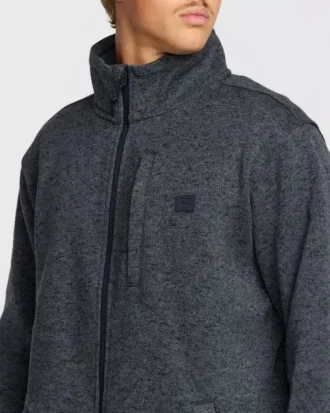 Camisola Boundary com gola alta e fecho