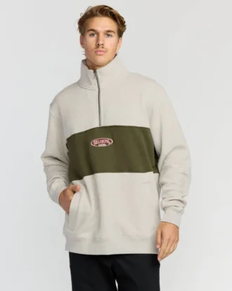 Camisola com gola alta e fecho de 3/4 da Bad Dog