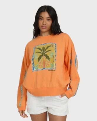 Camisola com gola redonda Palm Rio