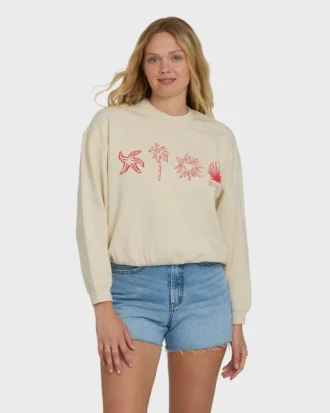 Camisola com gola redonda Treasure Cay