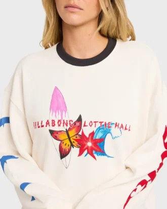 Camisola de gola redonda Lottie Hall