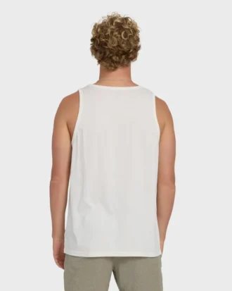 Camisola sem mangas premium Essential Pocket com lavagem Wave