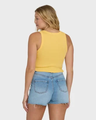 Camisola sem mangas Sun Palm Seashell