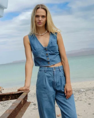 Indigo Skies Tops