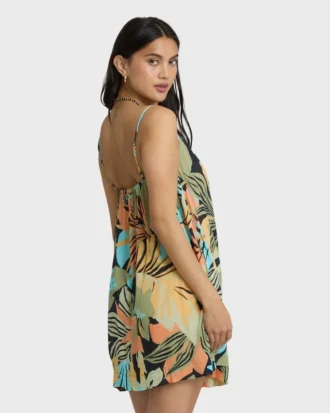 Mini-vestido com estampado Beach Song