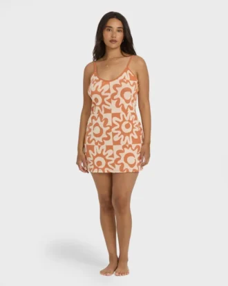 Mini-vestido de malha Lost Waves