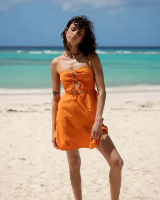 Mini-vestido Lima