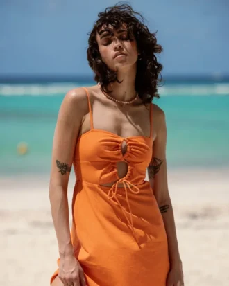 Mini-vestido Lima
