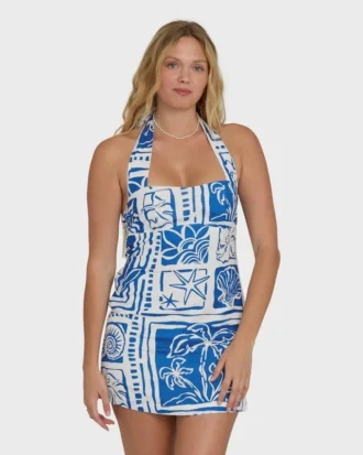 Mini-vestido Sea Glow