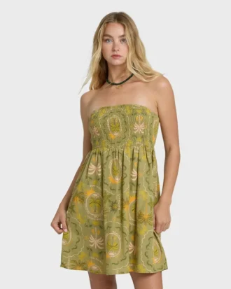 Mini-vestido Tropical Haze