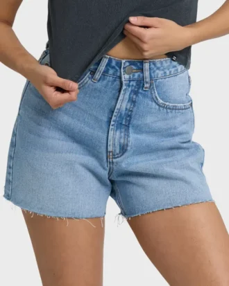 Shorts de ganga cortados Riley