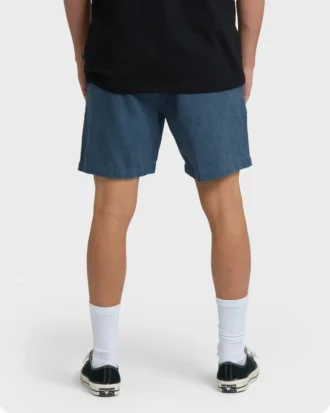 Shorts de linho San O Layback de 40 cm