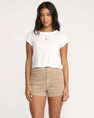 Shorts de veludo cotelê Free Fall