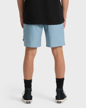 Shorts híbridos Crossfire Elastic Wave Washed de 46 cm