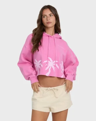 Shorts Low Tide em tecido liso