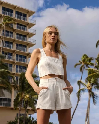 Shorts à medida