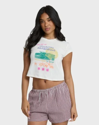 T-shirt de manga curta Coastal Adventures