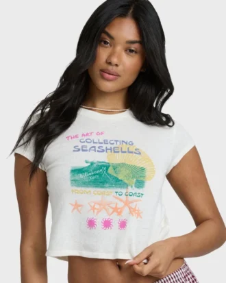 T-shirt de manga curta Coastal Adventures