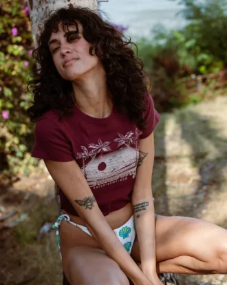 T-shirt de manga curto Catch Some Sun