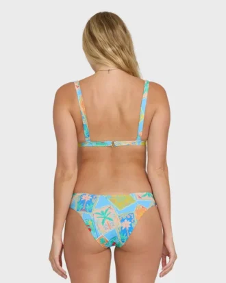 Top de banho decotado Coastal Cruise Sunni