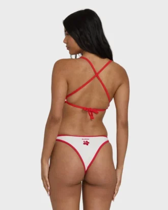 Top de biquíni bralette com costas cruzadas Picnic V