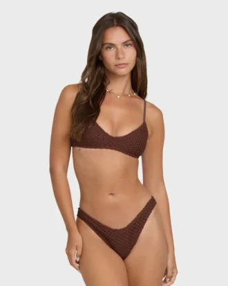 Top de biquíni bralette Twisted Tides V