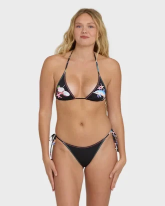 Top de biquíni Party Wave Multi Triangle